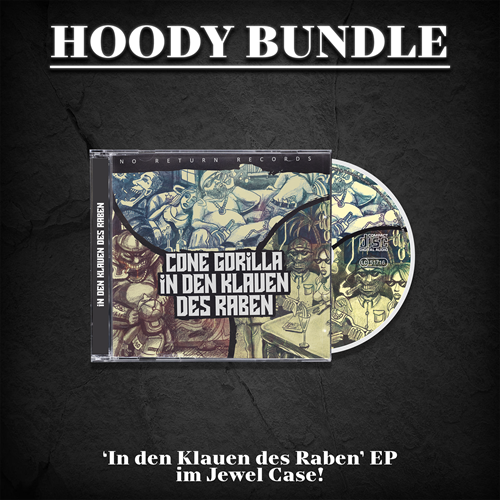 Bild von Cone Gorilla - 'In den Klauen des Raben' EP | Hoody Bundle